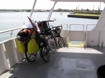 Bikes on Cruise boat - Cristfield, MD
